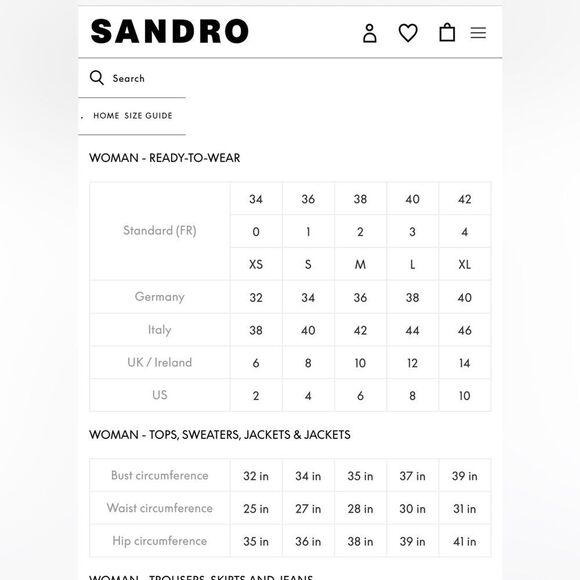 New Sandro France Palma Jacket Tailored Cut Wool Blend‎ Gray size 10 US - Picture 6 of 15